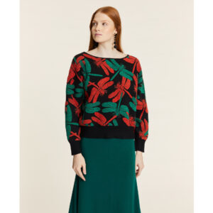 JERSEY LIBELULA EN RELIEVE BY PEPA LOVES