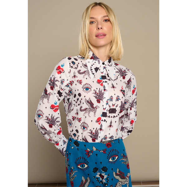 WHITE MYTHO TOP