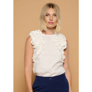 WHITE MOON TOP BY MINUETO