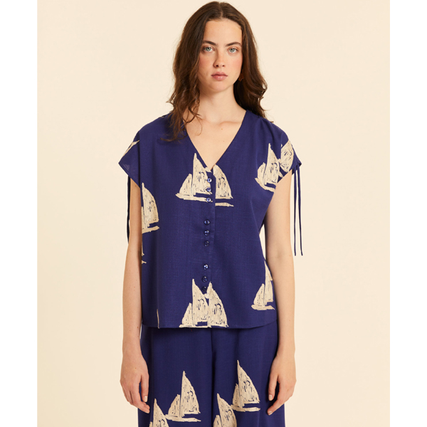 BLUSA NAVY